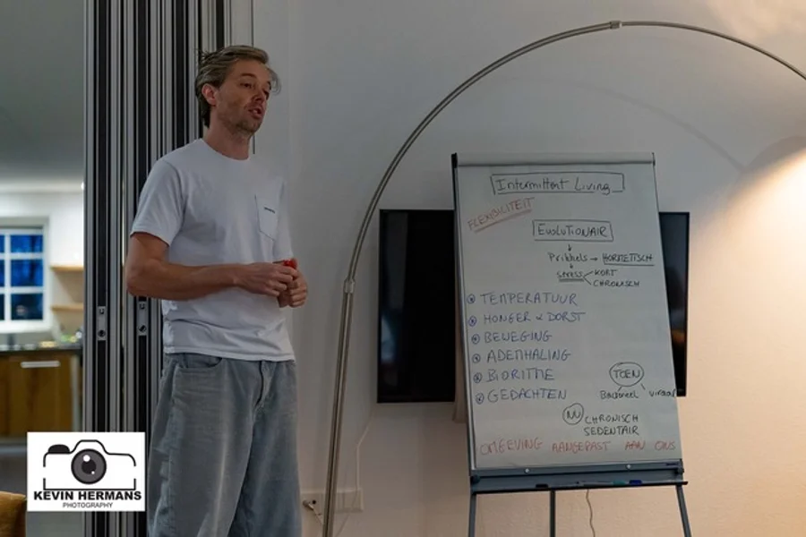 Groepstraining in Antwerpen tijdens Intermittent Living